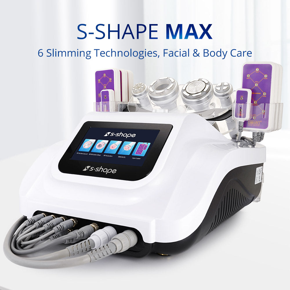 S Shape 30K 2.5 Cavitation with 160mw laser pads