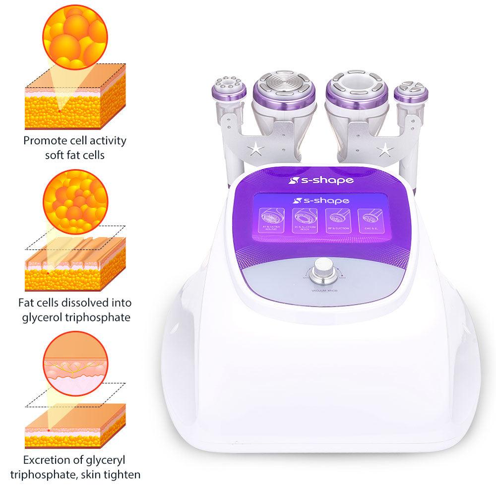 30K S SHAPE CAVITATION 4 in 1