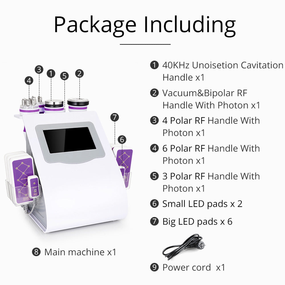 6 in 1 Cavitation Home Spa