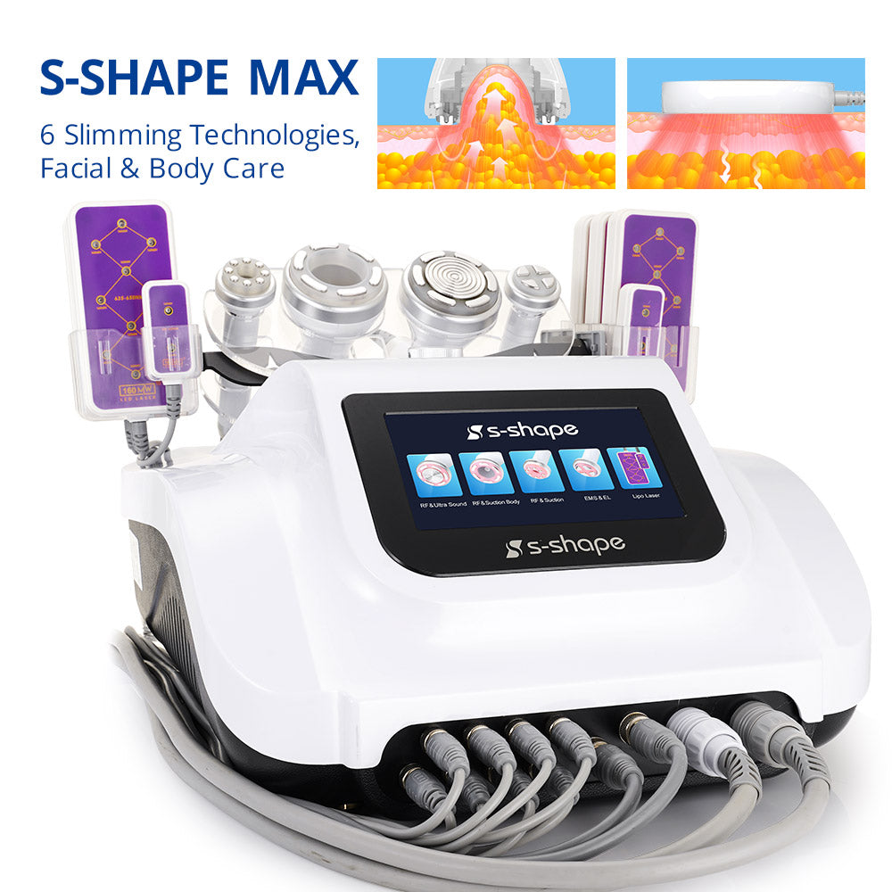 S Shape 30K 2.5 Cavitation with 160mw laser pads