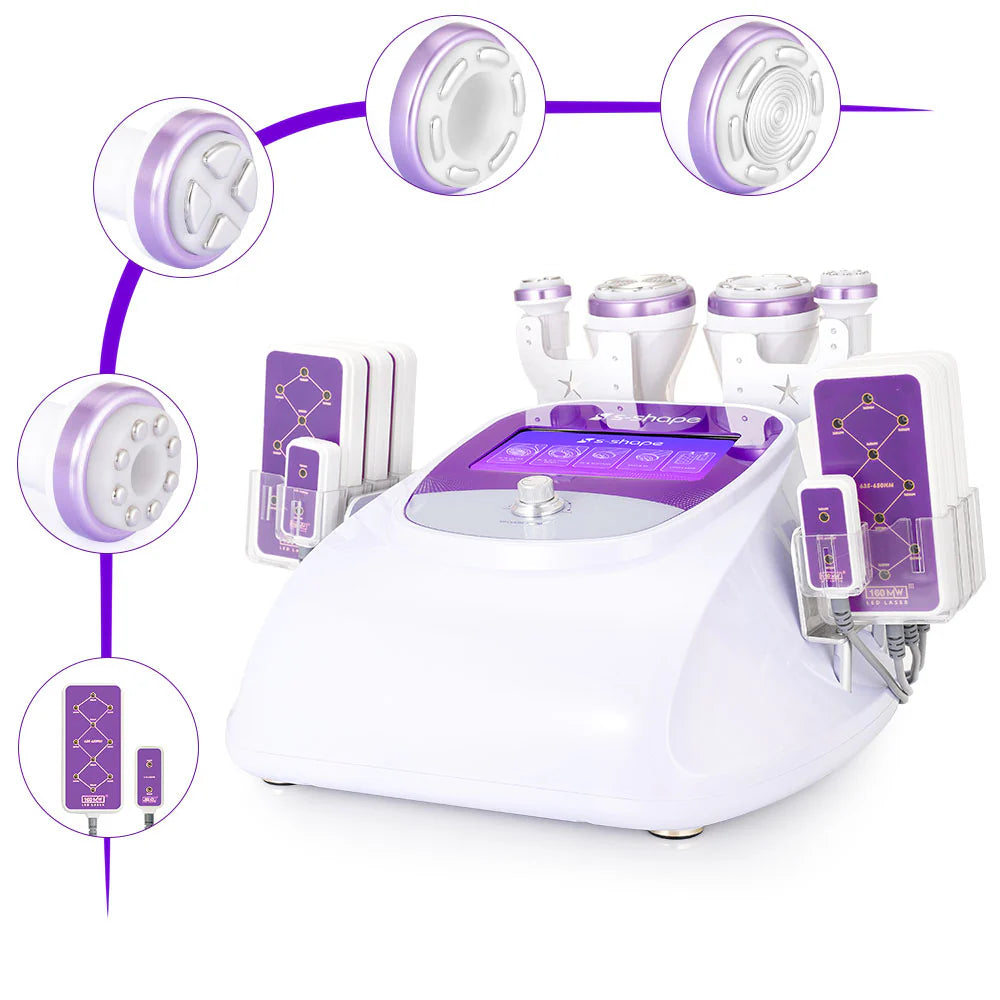 30K S Shape 2.5 cavitation with 160mw laser pads