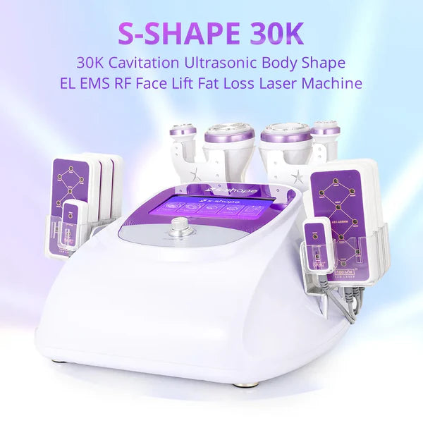 30K S Shape 2.5 cavitation with 160mw laser pads