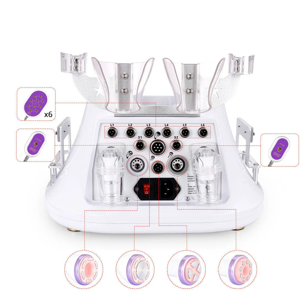 30K S Shape 2.5 cavitation with 5mw laser pads