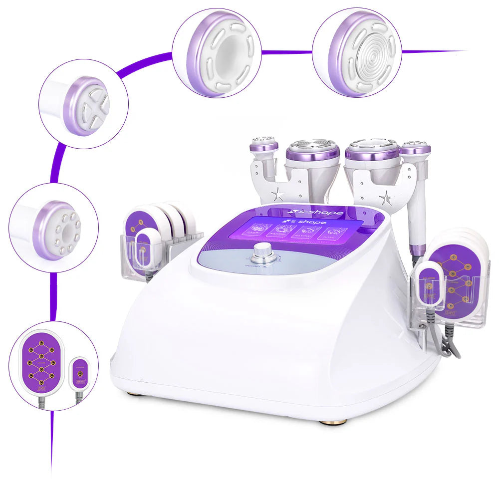 30K S Shape 2.5 cavitation with 5mw laser pads